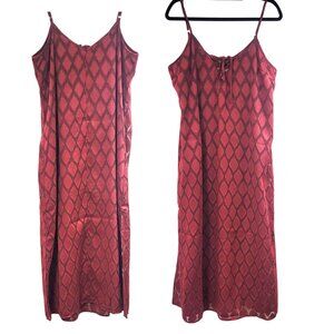 Band Of The Free Red Midi Dress Sleeveless NWT